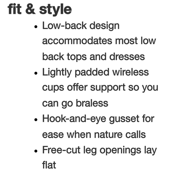 NWT Assets by Spanx low-back cupped shaping bodysuit - Picture 2 of 7